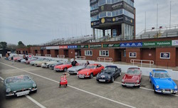 Poppy in the TT pits